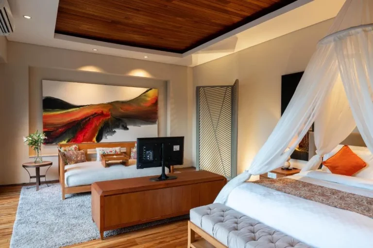 Berry Amour Romantic Villas stylish bedroom interior