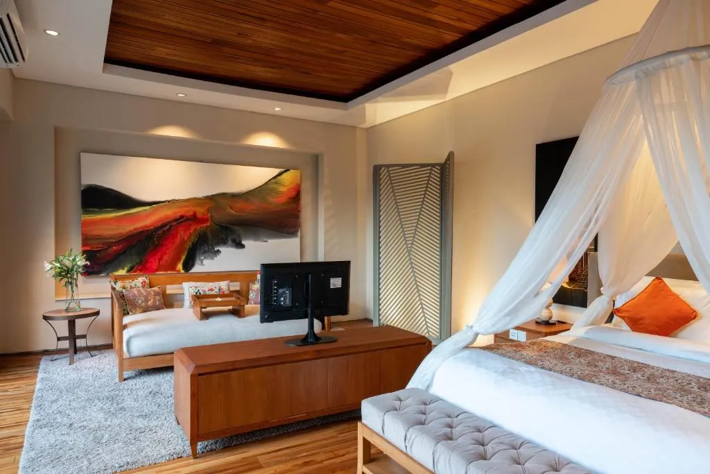 Berry Amour Romantic Villas stylish bedroom interior