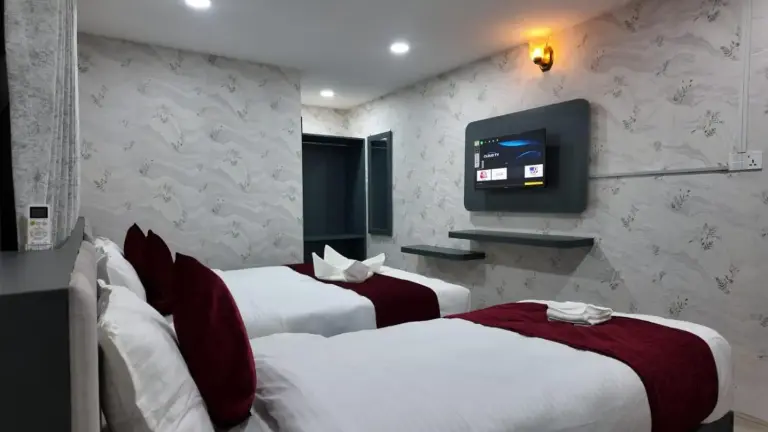 Doppelzimmer im Bhandari Hotel in Lalitpur