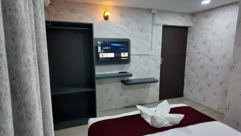 Zimmerausstattung im Bhandari Hotel in Lalitpur