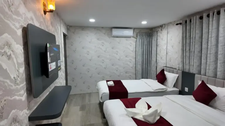 Twin Room im Bhandari Hotel in Lalitpur