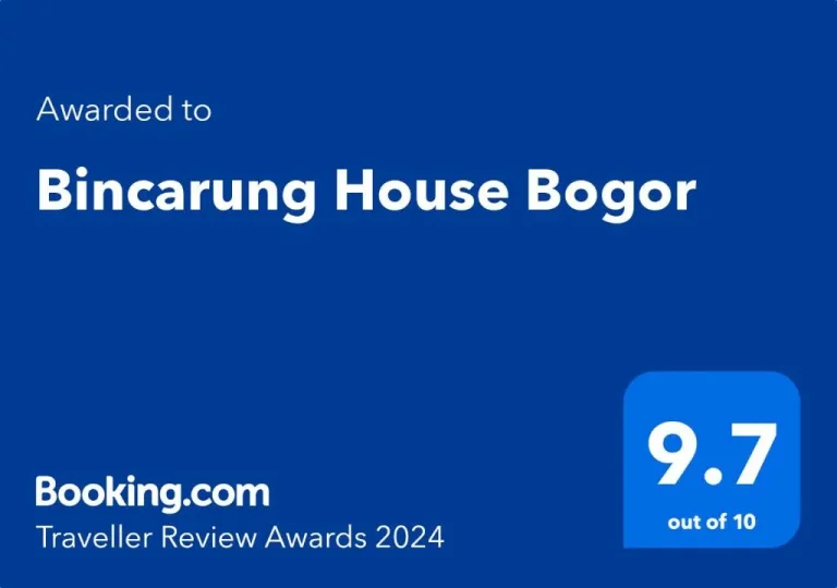 Bincarung House Bogor mit 9,7 bewertet