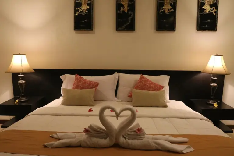 Design élégant de chambre à Blue Salt Villa