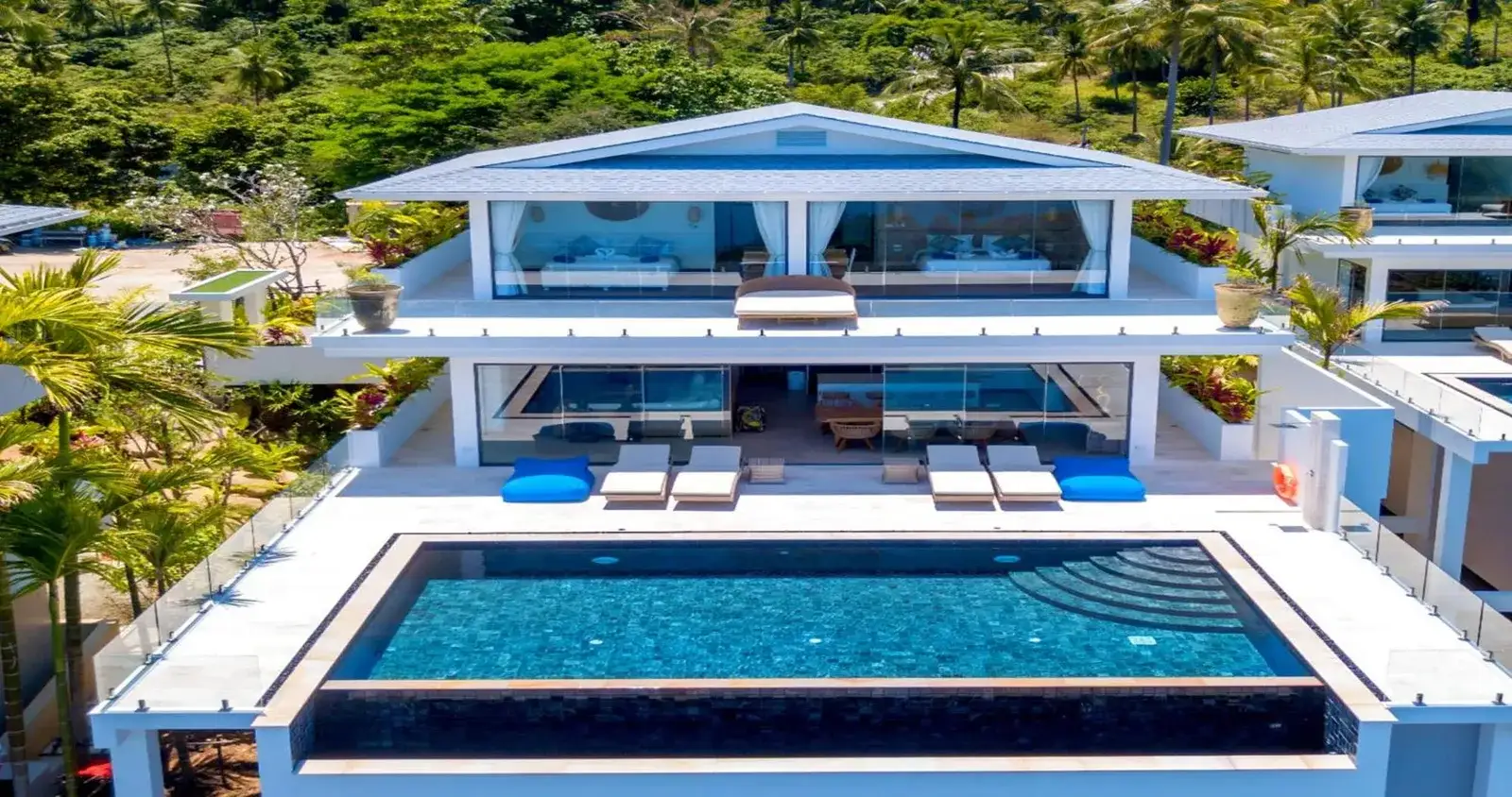 Aerial View of Villa
