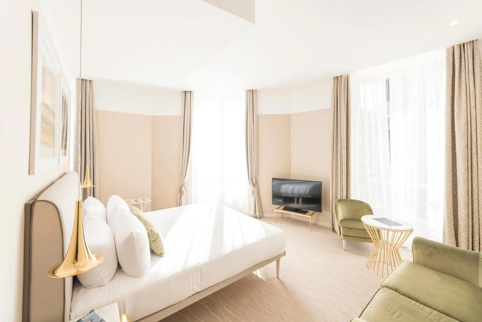 Helles Zimmer im Boscolo Lyon Hotel & Spa, Lyon