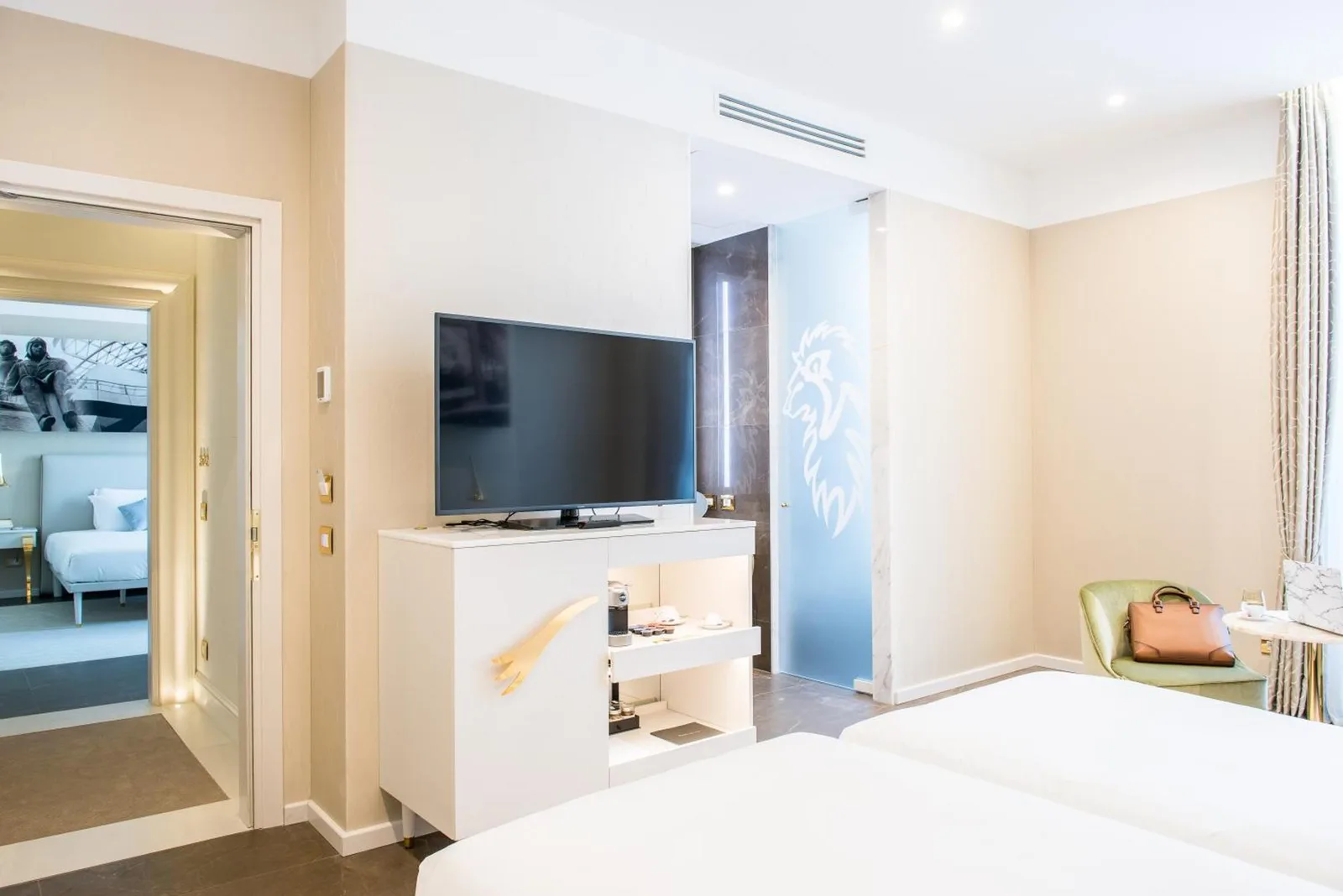 Zimmerausstattung im Boscolo Lyon Hotel & Spa, Lyon