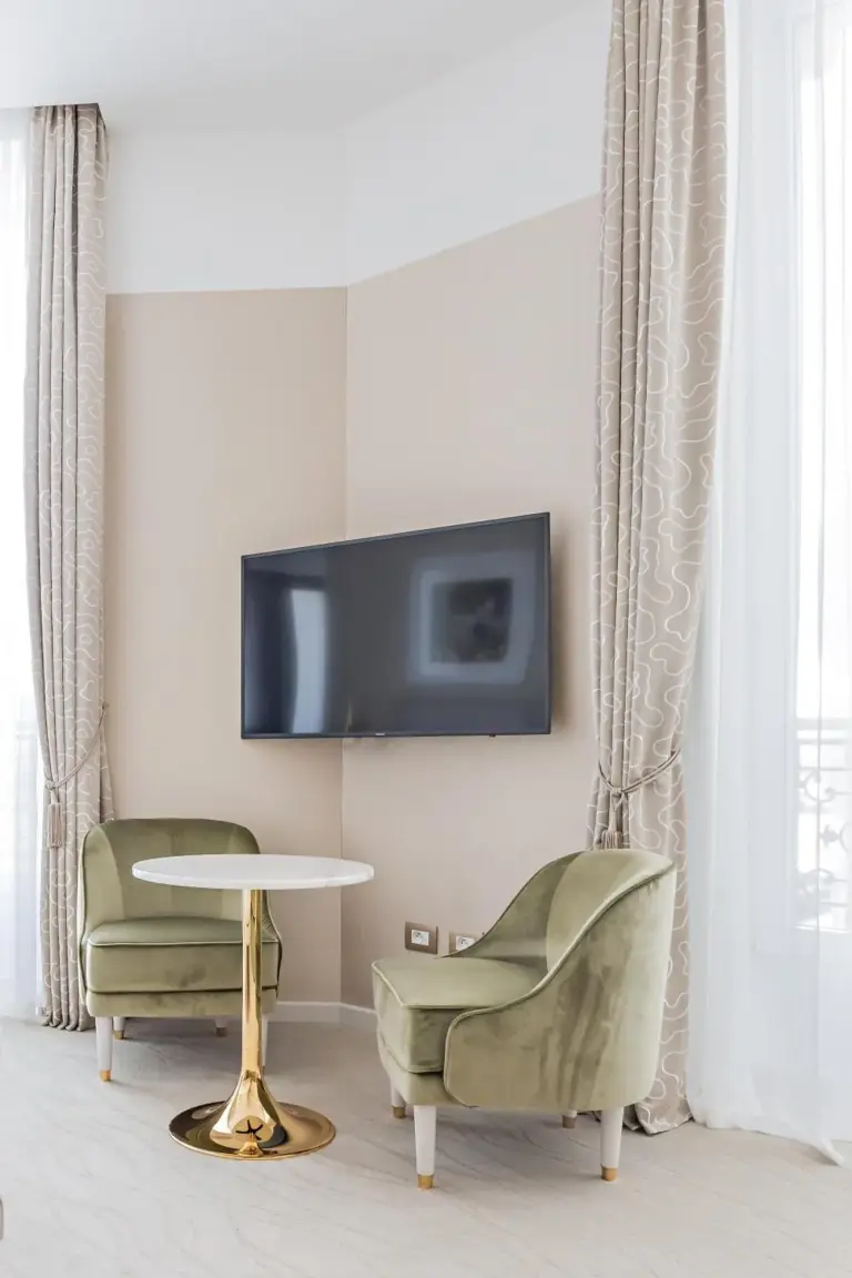 Sitzbereich im Boscolo Lyon Hotel & Spa, Lyon
