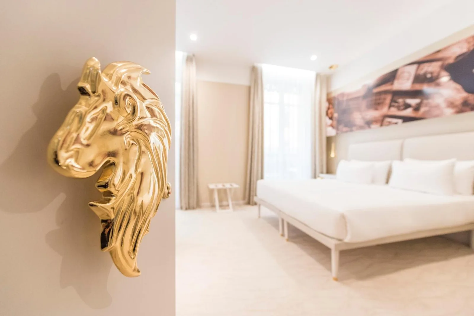 Einzigartiger Türgriff im Boscolo Lyon Hotel & Spa, Lyon