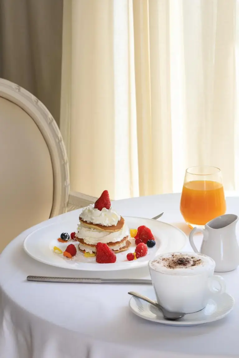 Gourmet breakfast at Boscolo Nice Hotel & Spa