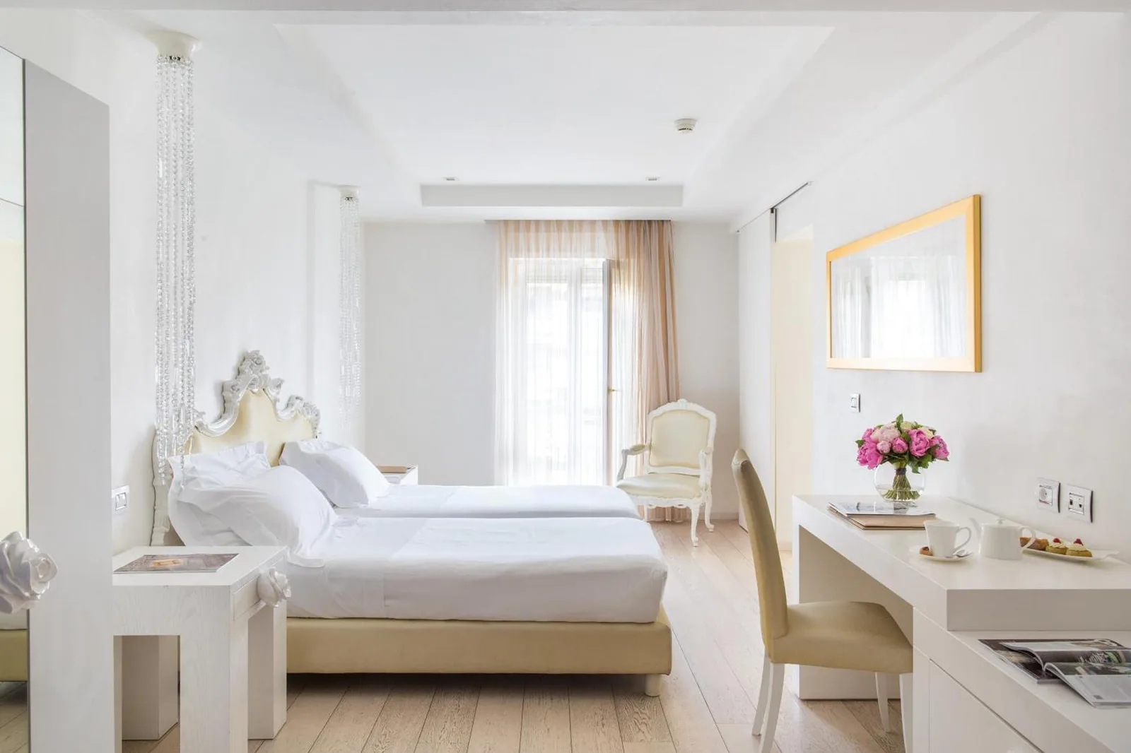Guest room at Boscolo Nice Hotel & Spa