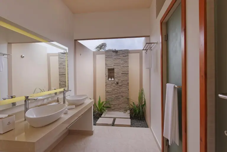 Bathroom design at Brennia Kottefaru Maldives