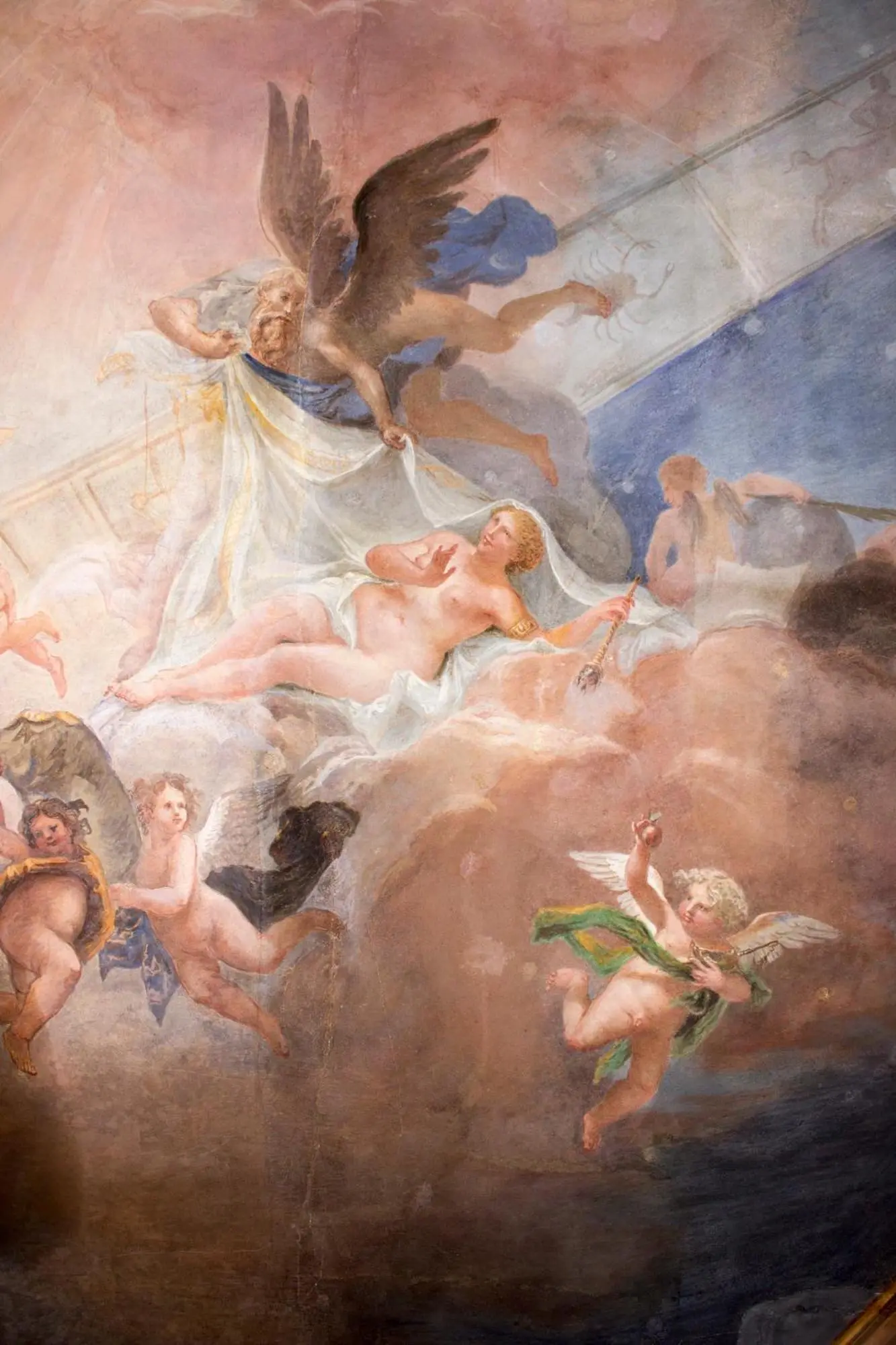 Ca' Bonfadini Historic Experience atemberaubendes Deckenkunstwerk