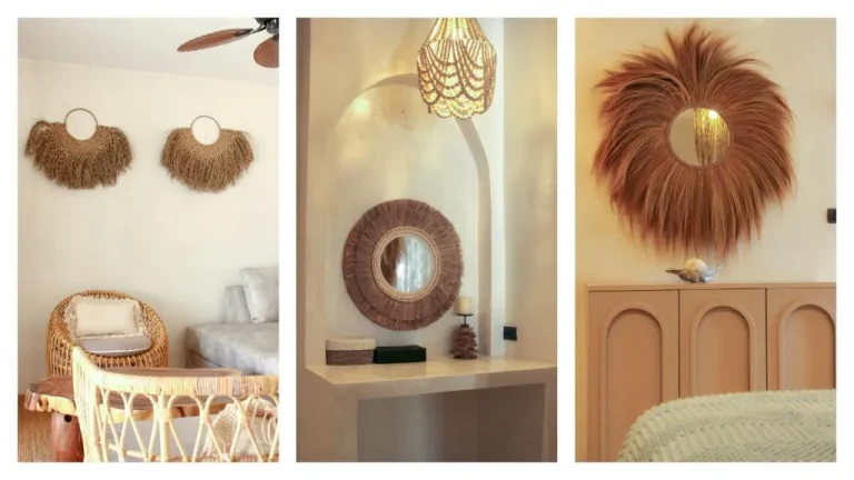 Decorative fixtures in a Cape Beach Villa Samui room