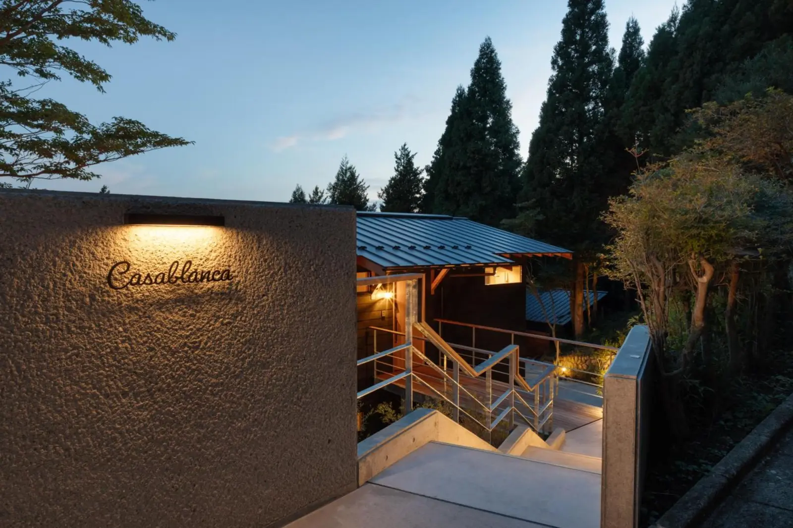 Entrance view of Casablanca Villa Hakone, Hakone