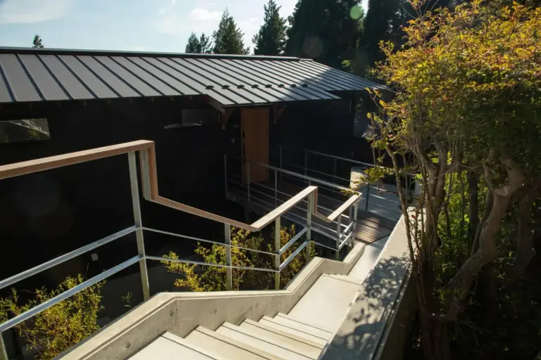 Exterior steps at Casablanca Villa Hakone, Hakone