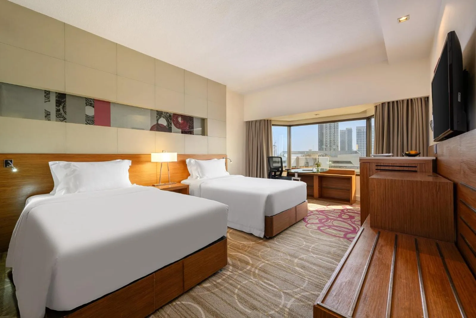 Chambre spacieuse avec lits jumeaux Centara Grand at Central Plaza Ladprao Bangkok