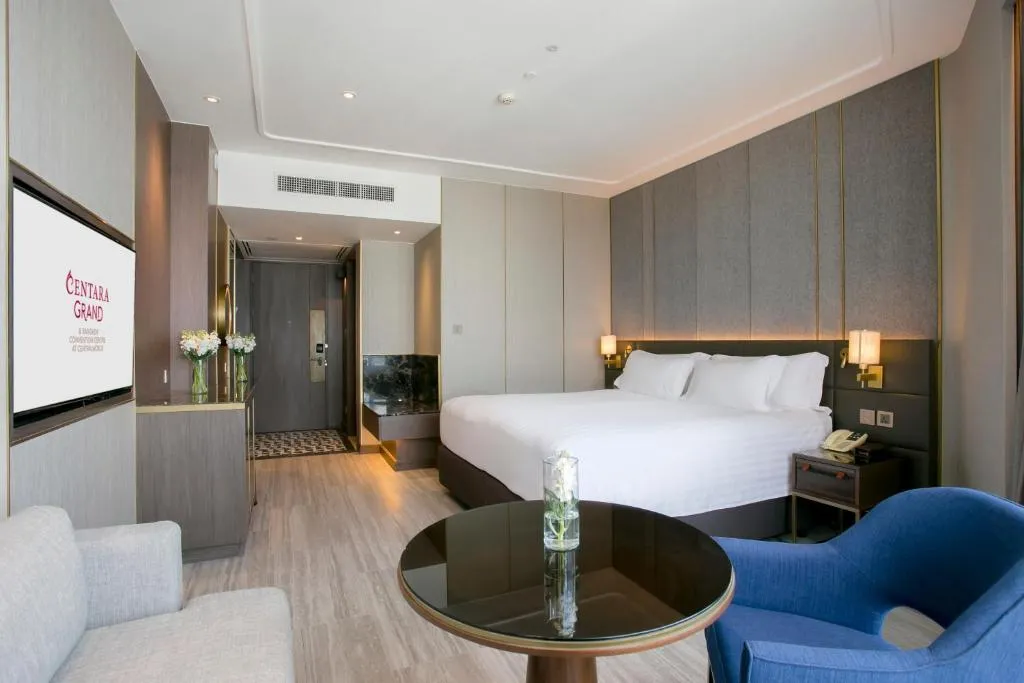 Chambre premier au Centara Grand à CentralWorld à Bangkok