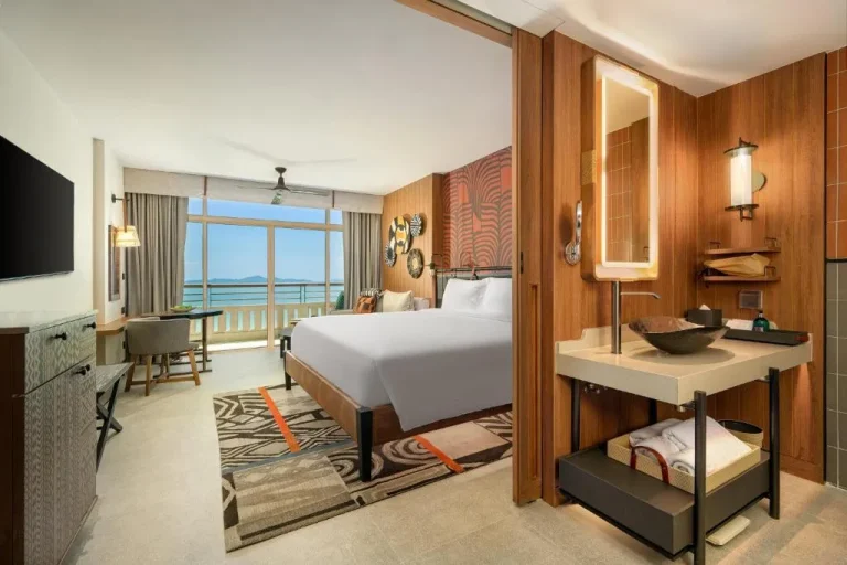Ocean view suite at Centara Grand Mirage Beach Resort Pattaya