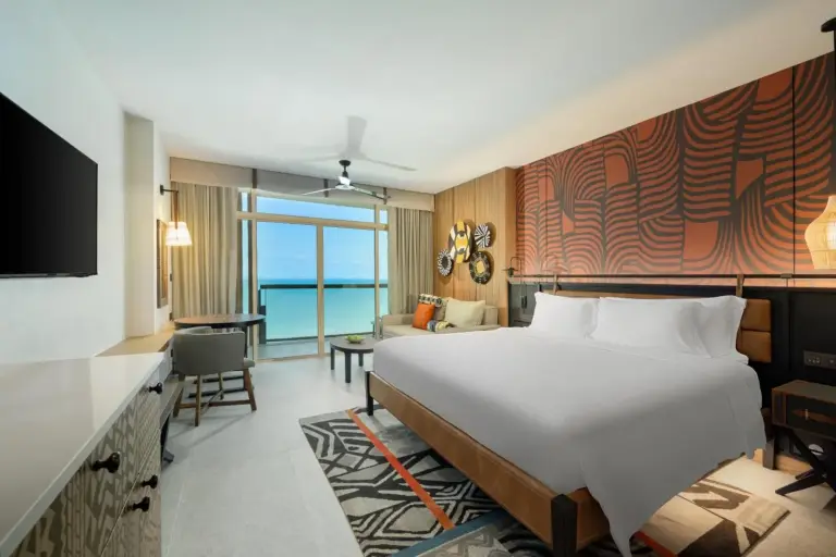 Oceanfront room at Centara Grand Mirage Beach Resort Pattaya