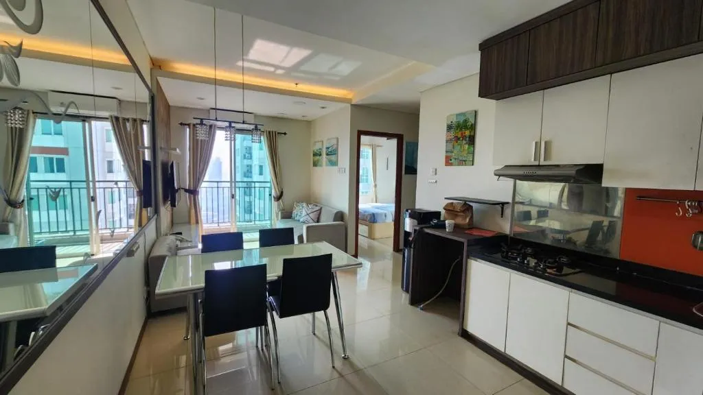 Central jakarta thamrin residence beside luxurious 1 bed roomthamrin city mall grand indonesia plaza indonesia best location 55sqm comfortable new furniture SCBD