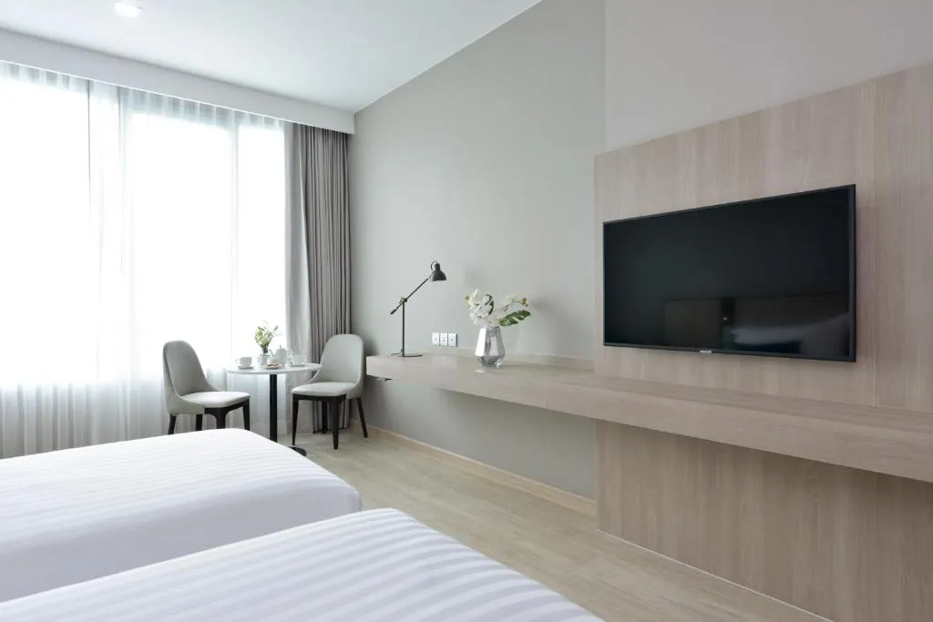Modernes Zimmer im Centre Point Hotel Terminal21 Korat