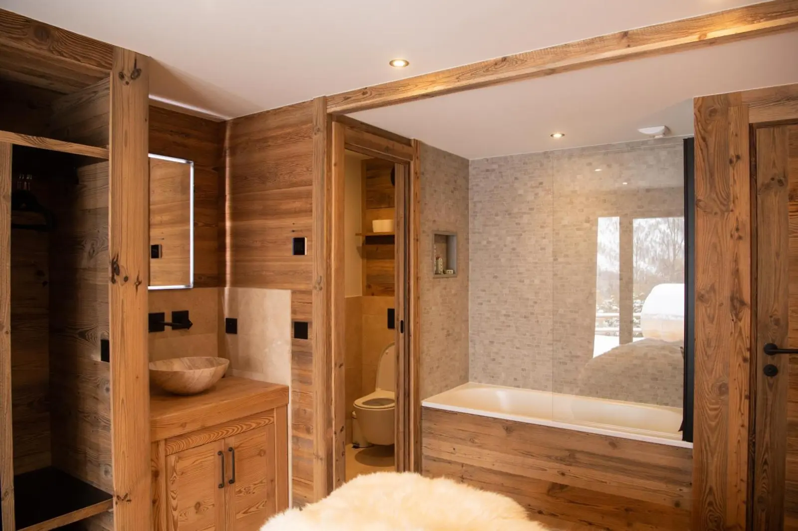 Chalet Khione Salle de bain élégante Commodités