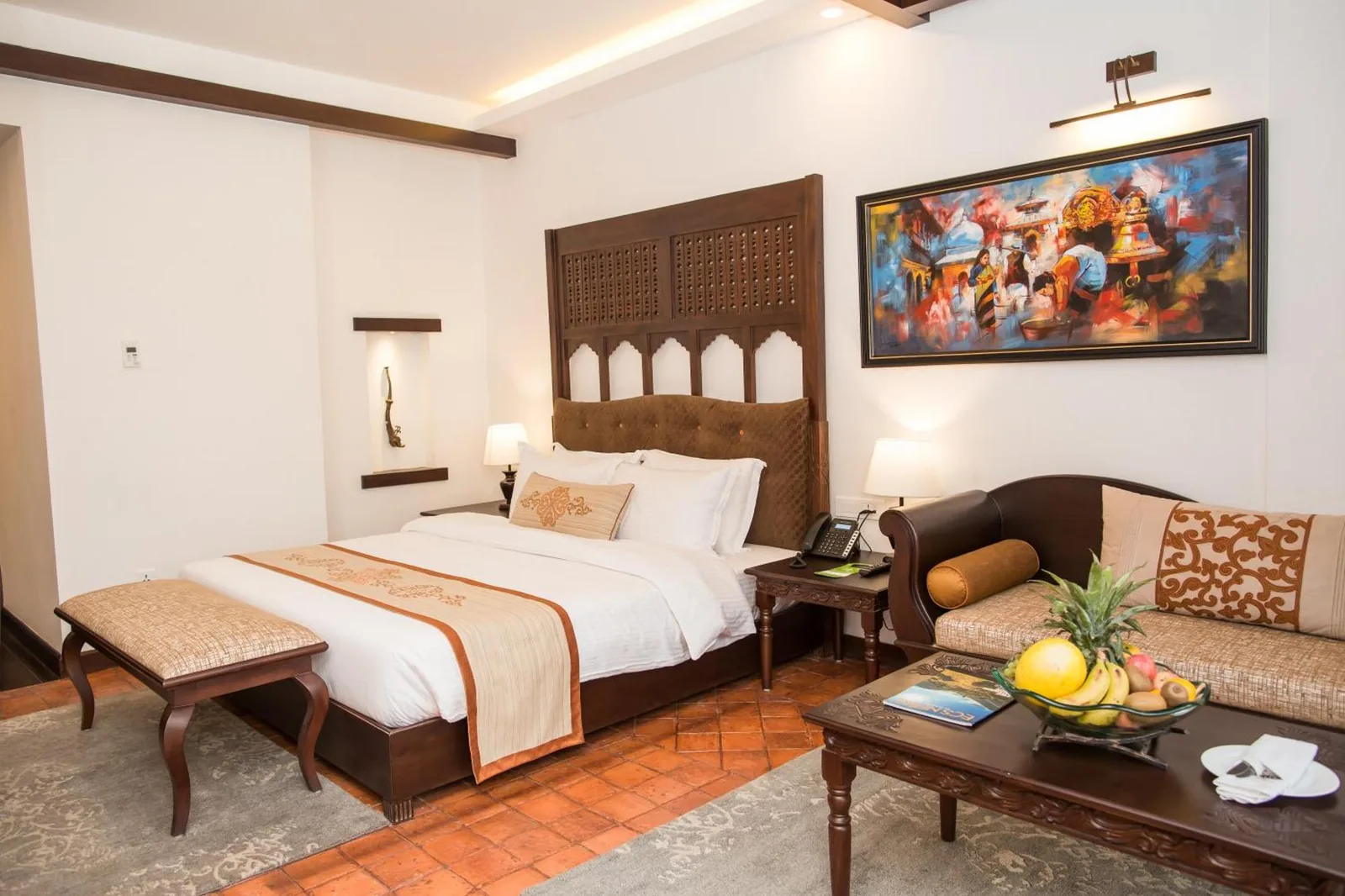 Deluxe room at Chandragiri Hills Resort Kathmandu