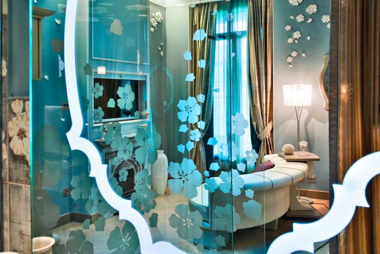 Beau salon au Château Monfort - Relais & Châteaux à Milan