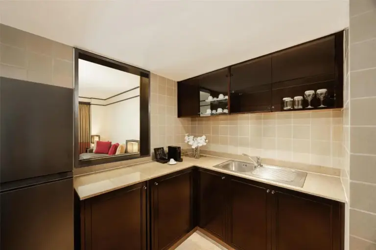 Kitchenette in Conrad Bangkok Residences