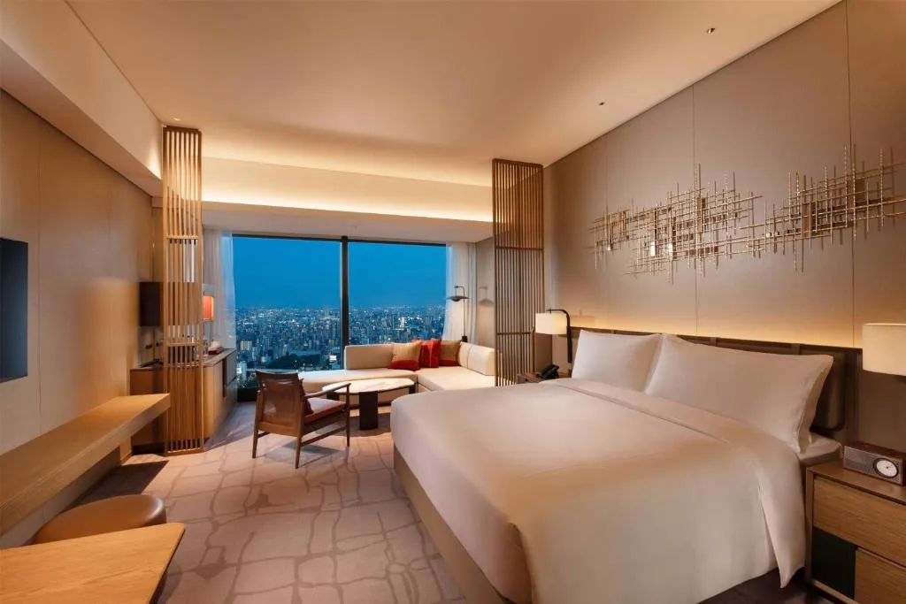 Luxus Schlafzimmer im Conrad Nagoya