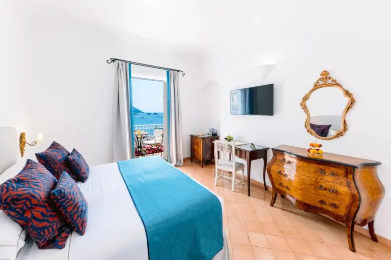 Bedroom at Covo Dei Saraceni in Positano
