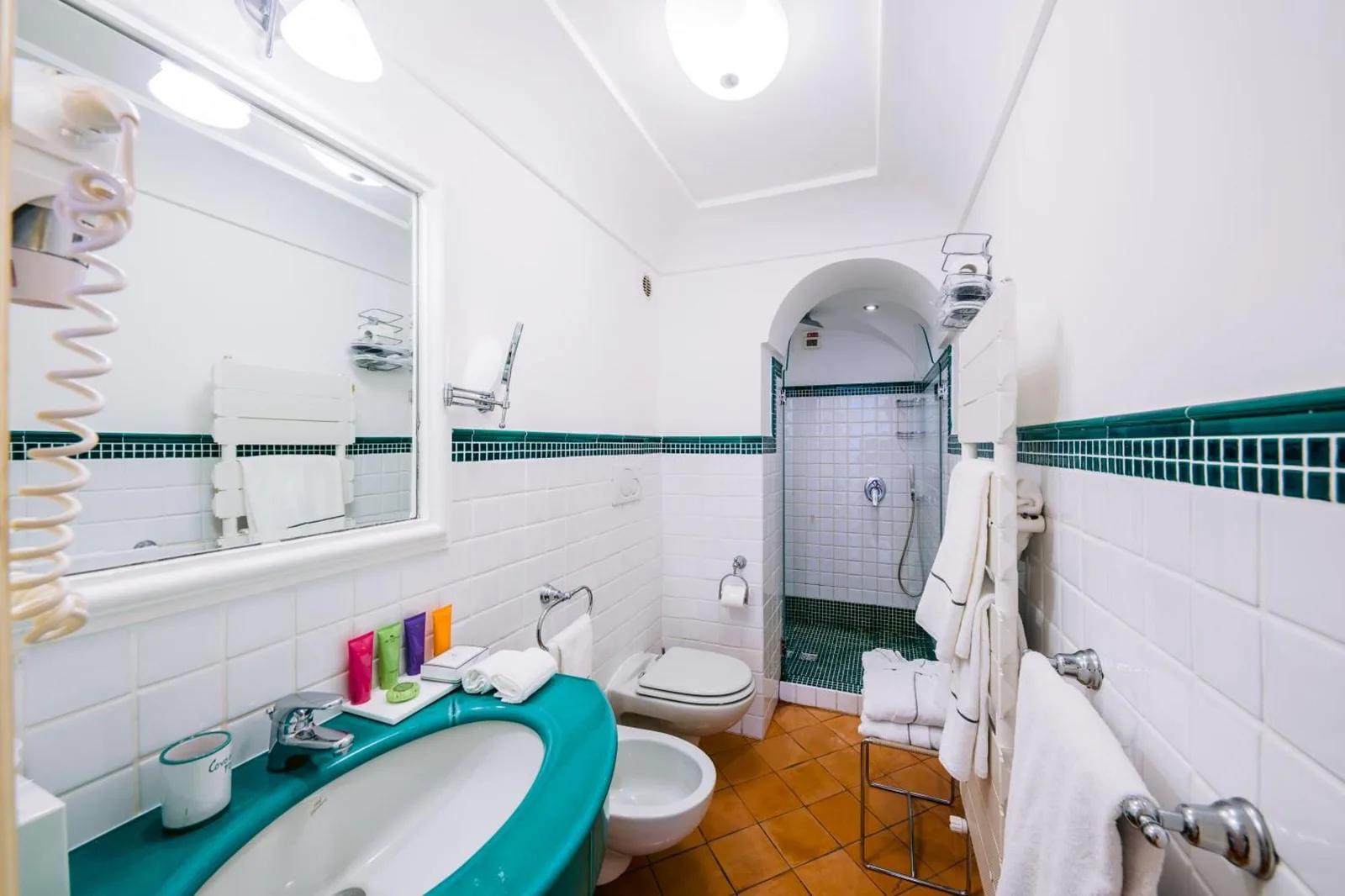 Bathroom at Covo Dei Saraceni in Positano
