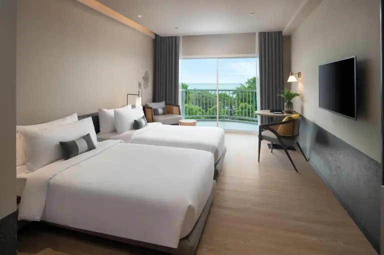 Zimmerausblick im Hotel Cross Pattaya Pratamnak