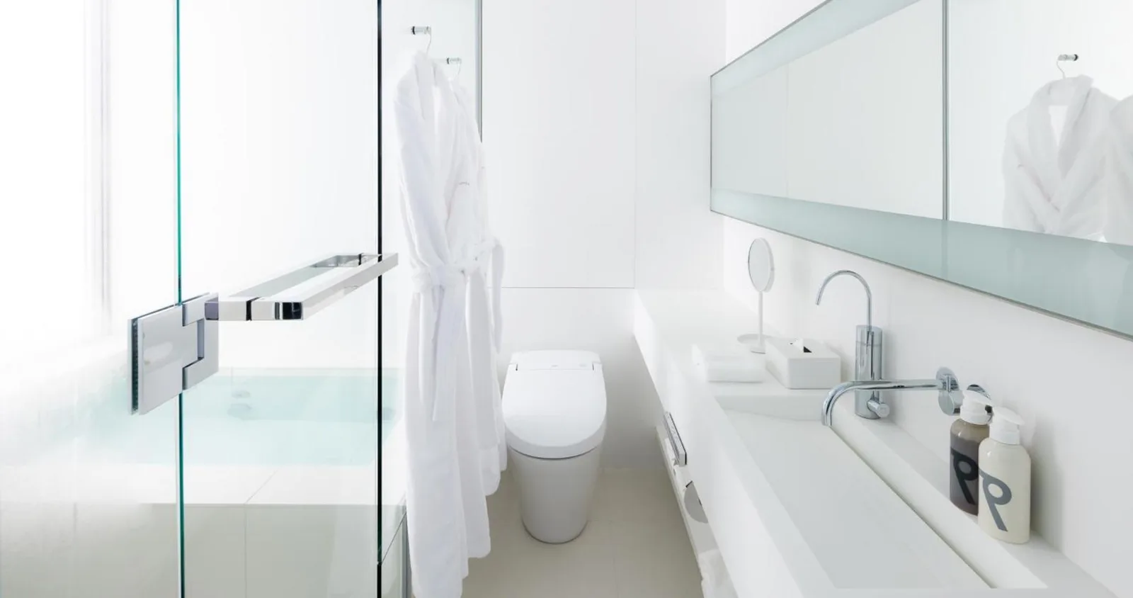 Salle de bains élégante au CUVEE J2 HOTEL OSAKA