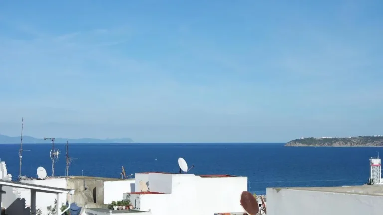 Tercera vista al mar desde Dar Ba Rachid en Tánger