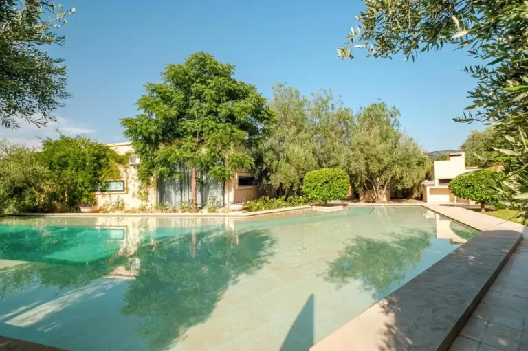 Swimming pool at Dar Lazrek Villa & Guest House in Marrakech