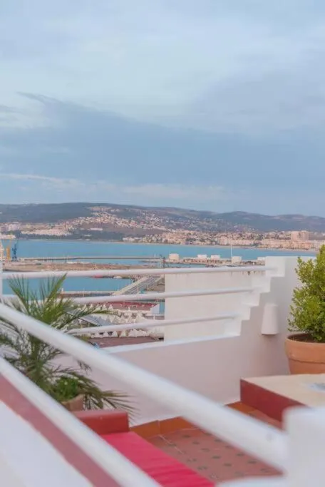 Coastal scenery from Dar Louban House in Tangier
