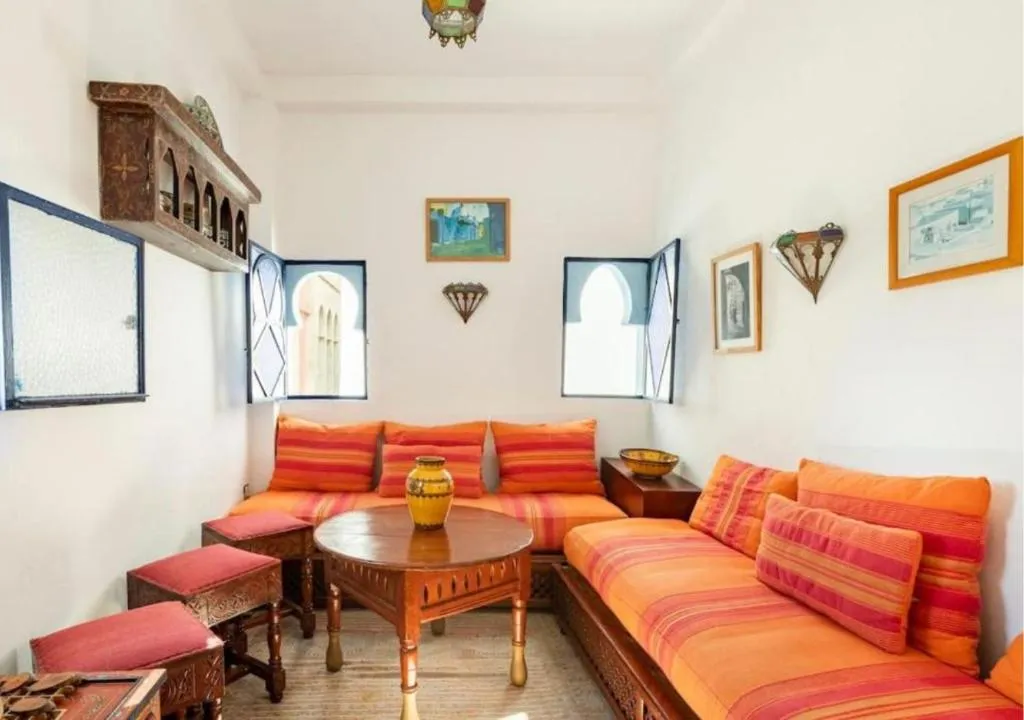 Living area in DAR YAMNA Maison typique Kasbah de Tanger