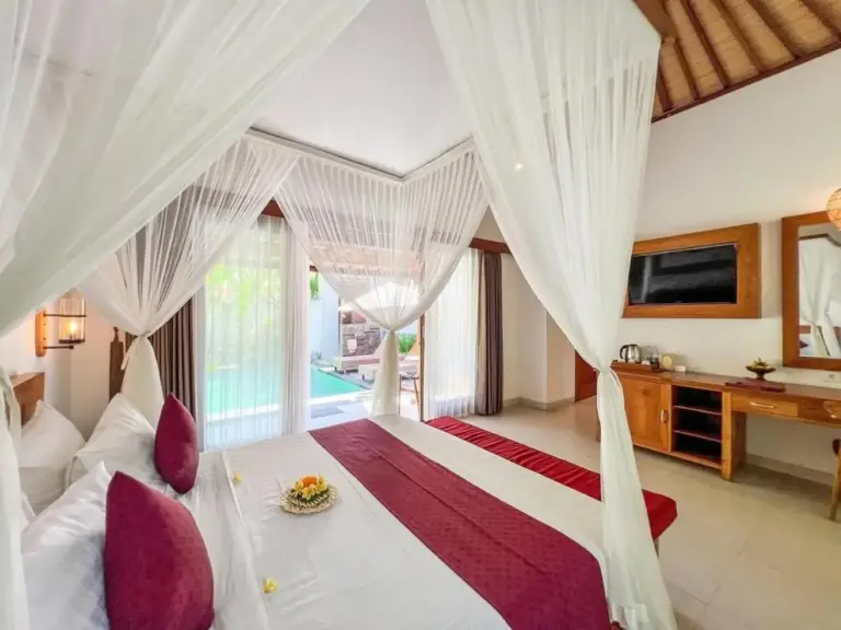 Vista de la habitación en de Metra Villa Ubud by GenuineHost