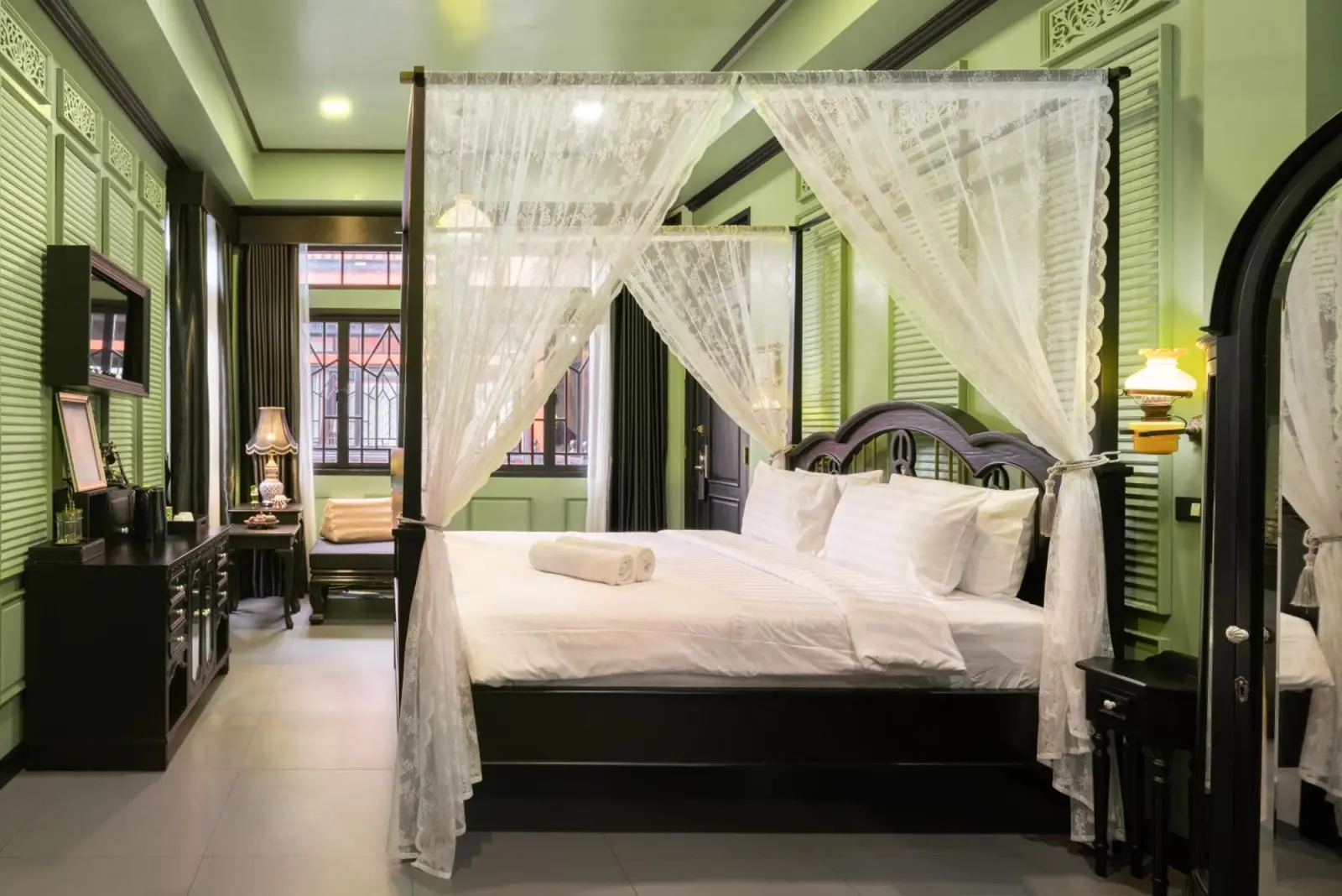 Grüne Suite im DE Phanakron Boutique Hotel, Bangkok