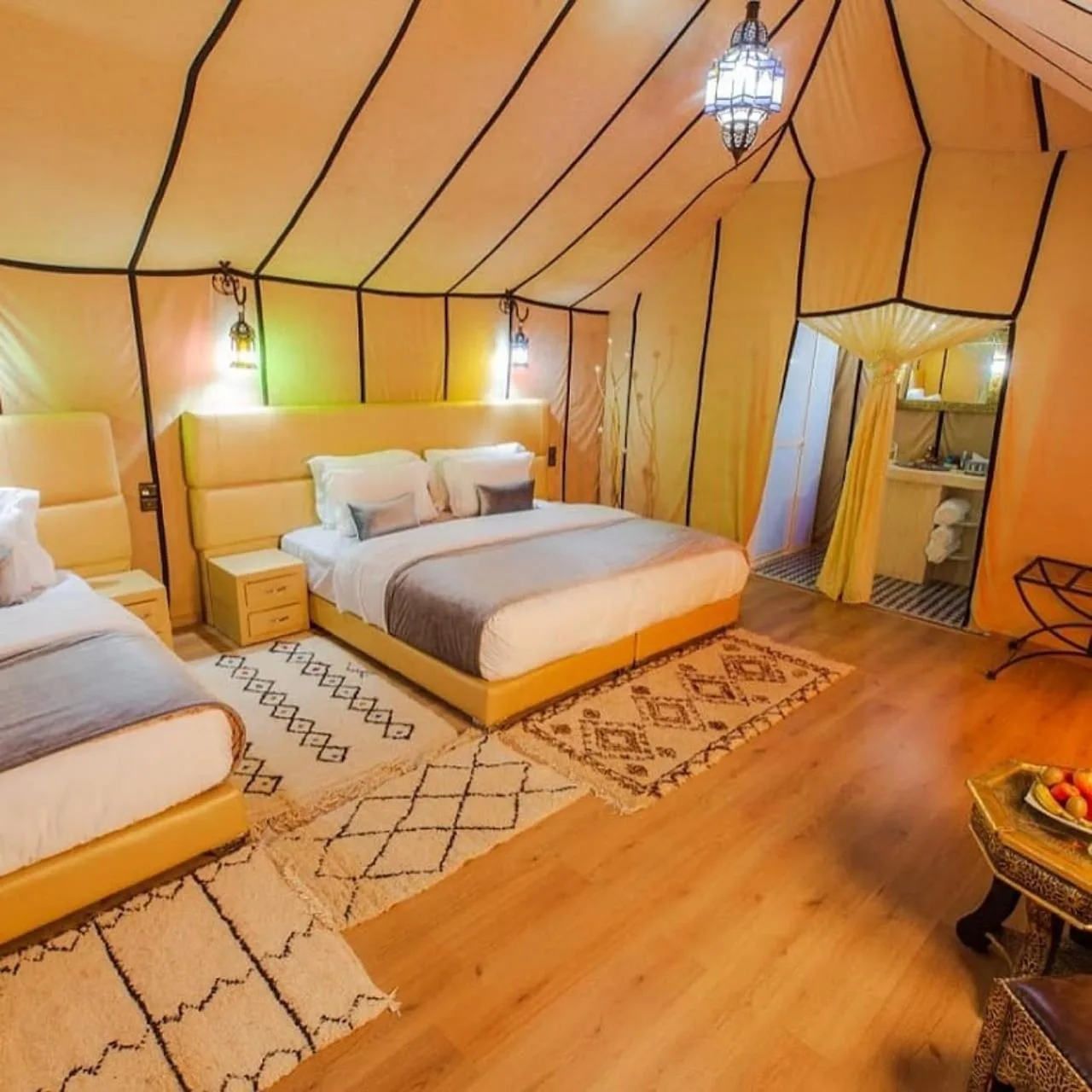 Deep Desert Camp, in Merzouga