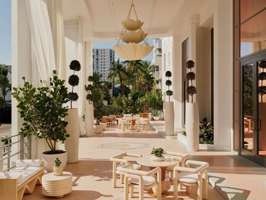 Delano Miami Beach Außenlounge-Bereich
