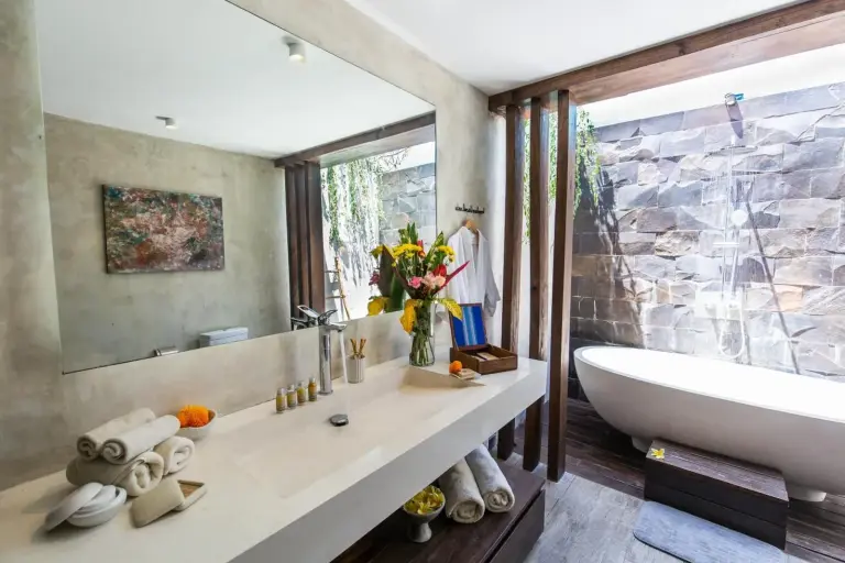Badezimmer im Delight ART Villas in Seminyak