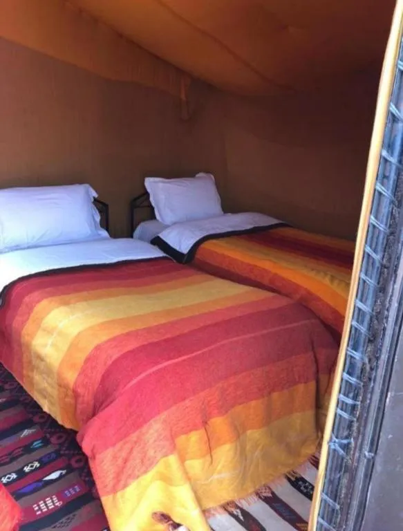 Desert Berber Fire-Camp, in Merzouga