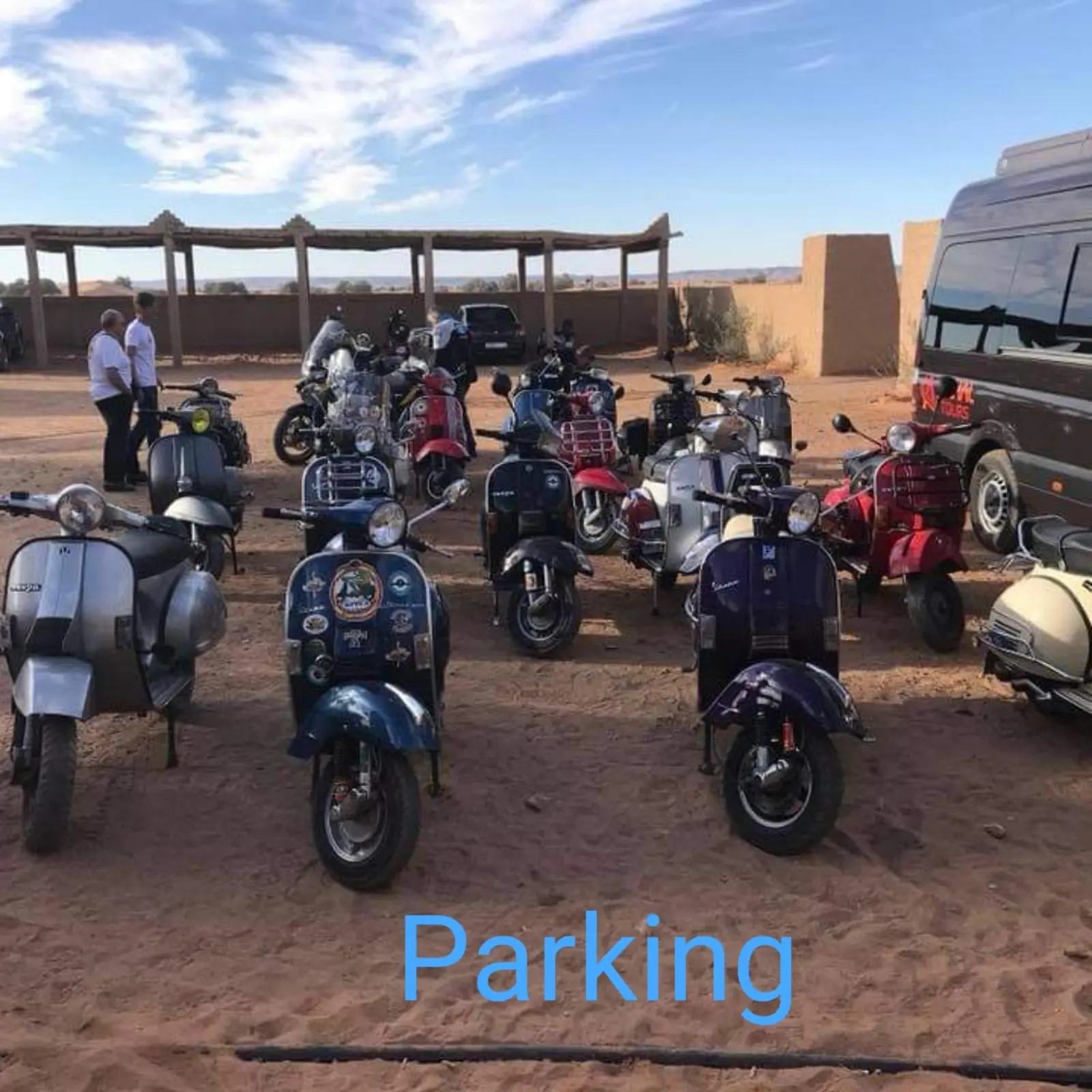 Espace de stationnement au Desert Lover's Luxury Camp