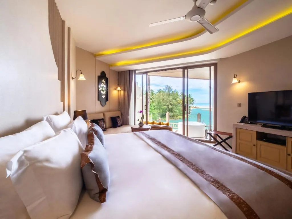 Devasom Khao Lak Beach Resort & Villas ocean view room
