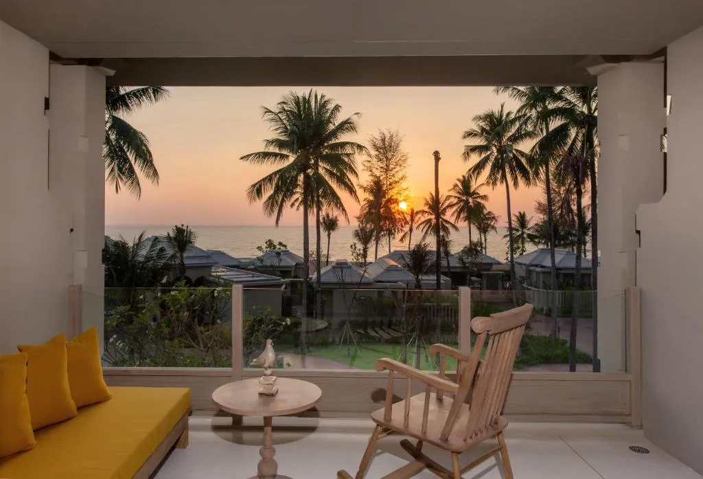 Devasom Khao Lak Beach Resort & Villas sunset view