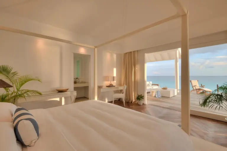 Ocean view room at Diamonds Athuruga Maldives Resort & Spa