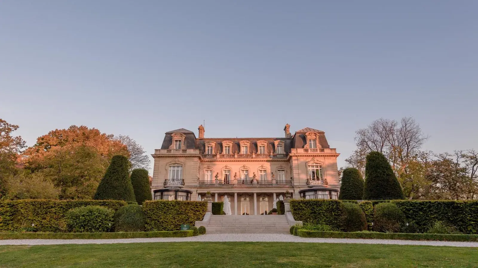 Vista exterior de Domaine les Crayères en Reims