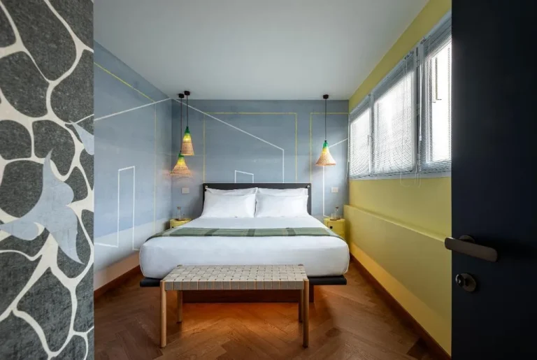 Chic bedroom at DOMYA - Manzoni 25 in Milan